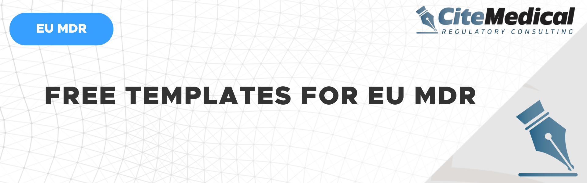 Free EU MDR Templates - Download Here